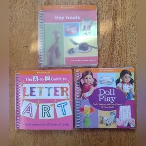 American Girl Letter Art Doll Play Tiny Treats Book